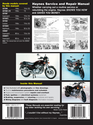 Instrukcja serwisowa Honda CB 750 900 DOHC