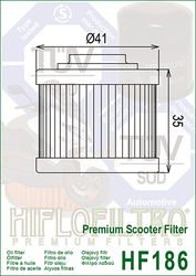 Filtr oleju HiFlo HF186