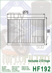 Filtr oleju HiFlo HF192