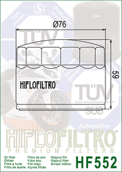 Filtr oleju HiFlo HF552