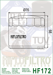 Filtr oleju HiFlo HF172C chromowany