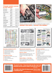 Instrukcja serwisowa Triumph America Bonneville Speedmaster Thruxton 01-15