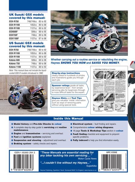 YRP　レイダウンキット　GSX1100S，GSX750S用 取扱説明書付き Instrukcja serwisowa Suzuki GSX 600 750 1100 GSX-R 750 1100