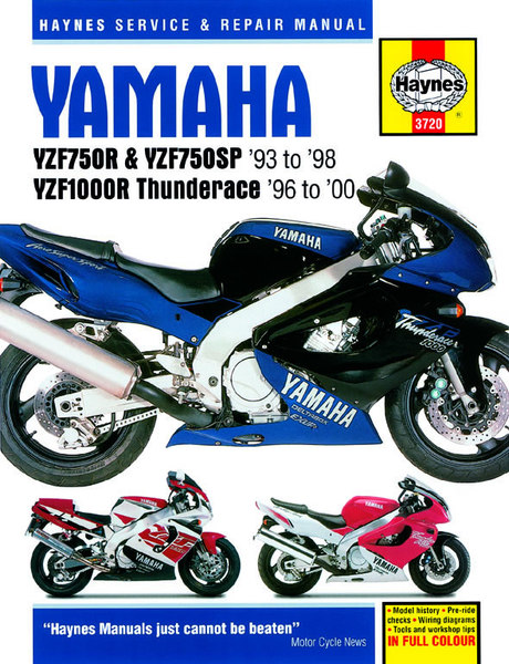 Instrukcja serwisowa Yamaha YZF 750 1000 Thunderace - Instrukcje