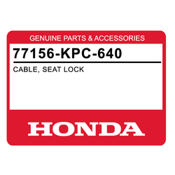 Linka otwierania zamka siedzenia kanapy Honda XL 125 Varadero 01-13