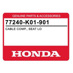 Linka otwierania zamka siedzenia kanapy Honda SH 125 150