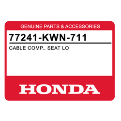 Linka otwierania zamka siedzenia kanapy Honda PCX 150 WW 150 12-14