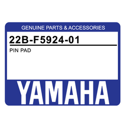 Trzpień mocowania klocka przód Yamaha WR 125 13-17