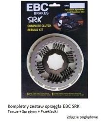 Sprzęgło kompletny zestaw seria SRK Kawasaki ZX-6R (ZX 600)