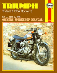 Instrukcja serwisowa Triumph Trident 69-75 BSA Rocket 69-72