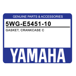 Uszczelka pokrywy sprzęgła oryginał Yamaha XC 125 Vity 08-16