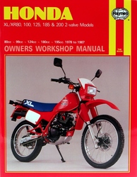 Instrukcja serwisowa Honda XR 80 100 85-96