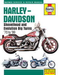 Instrukcja serwisowa Harley Davidson FL FLH FLHS FX FXR FXRS Big Twins 70-99