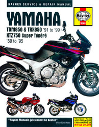 Instrukcja serwisowa Yamaha TDM 850 TRX 850 YTZ 750