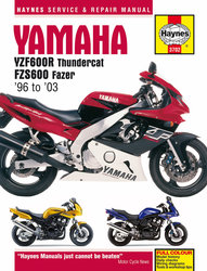 Instrukcja serwisowa Yamaha YZF 600 Thundercat FZS 600 Fazer
