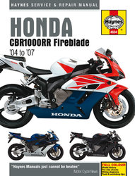 Instrukcja serwisowa Honda CBR 1000 RR Fireblade 04-07