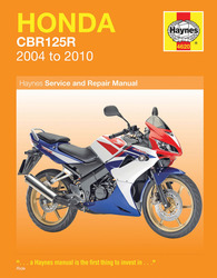 Instrukcja serwisowa Honda CBR 125 R 04-10