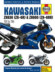Instrukcja serwisowa Kawasaki ZX6-R ZX 600 636 03-06