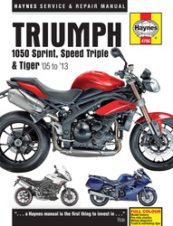 Instrukcja serwisowa Triumph 1050 Sprint ST Speed Triple Tiger 05-09