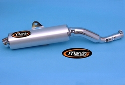 Tłumik chrom & aluminium Yamaha XT 600 E 90