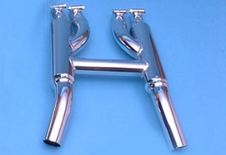 Downpipe chrom Yamaha XJ 650 80-84