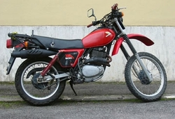 Tłumik czarny Honda XL 500 82-85