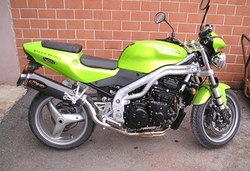 Tłumik carbon Triumph Speed Triple 955 02-04