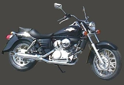 Tłumik chrom Honda VT 125 C Shadow