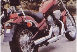 Tłumiki chrom Honda VT 1100 C Shadow 87-95