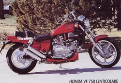 Tłumiki chrom Honda VF 750 C Super Magna 87-93