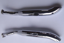 Tłumiki chrom Kawasaki EN 500 90-95