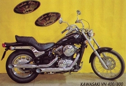 Tłumiki chrom Kawasaki VN 800 95-06