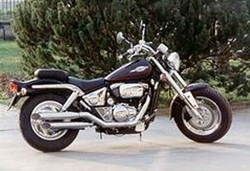 Tłumiki chrom Suzuki VZ 800 Marauder 97-99
