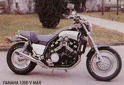Tłumiki chrom Yamaha VMX 1200 V-Max 85-02