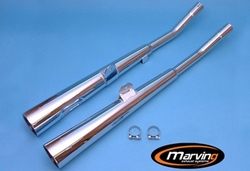 Tłumiki chrom Kawasaki Z 750 76-78