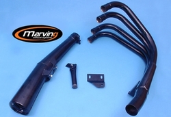 Układ wydechowy czarny Kawasaki GPZ 1100 83-85