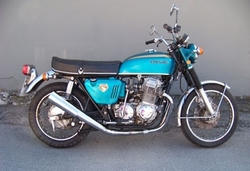 Układ wydechowy chrom Honda CB 750 K 69-77