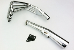 Układ wydechowy chrom Honda CBX 550 F 82-84