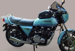 Układ wydechowy chrom Kawasaki Z 1000 78-79