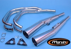 Układ wydechowy chrom Honda CB 750 K 79-82