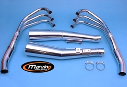 Układ wydechowy chrom Honda CBX 1000 81-82
