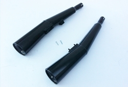 Tłumiki czarne Suzuki GSX 1100 84-87