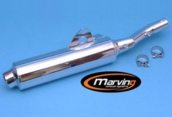 Tłumik chrom Honda NTV 600 650 Revere
