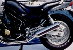 Tłumiki chrom Yamaha FZX 750 86-89