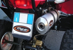 Tłumik aluminium Quadzilla 450 RS 06-09