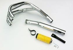 Układ wydechowy chrom Honda CB 550 650