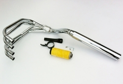 Układ wydechowy chrom Honda CB 350 72-75
