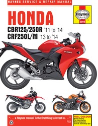 Instrukcja serwisowa Honda CBR 125 250 11-14