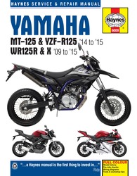 Instrukcja serwisowa Yamaha YZF-R 125 WR 125