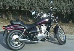 Tłumiki chrom Kawasaki EN 500 96-03